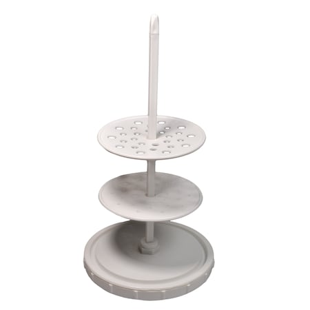 United Scientific Pipette Stand, Vertical, 28-Place, Plast 79102